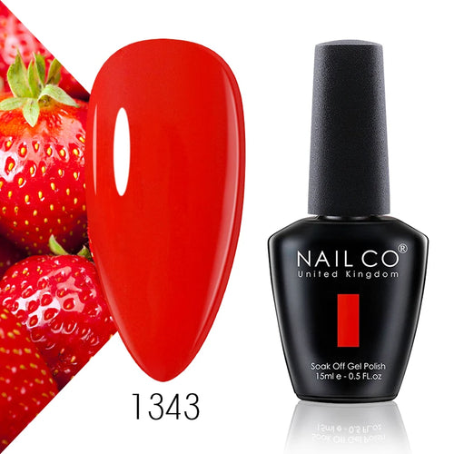 NAILCO 15ml UV Gel Topplack och Baslack Set