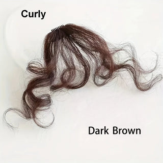  Sunslymei Curly Clip In Bangs Extension cashymart