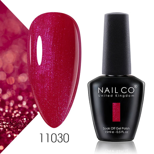 NAILCO 15ml UV Gel Topplack och Baslack Set