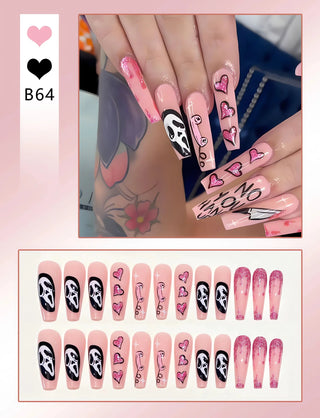  Glamorous Pink Pumpkin Stiletto Nails cashymart