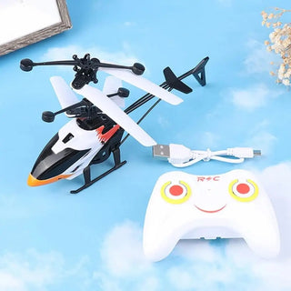  Colorful USB Rechargeable RC Helicopter Toy cashymart