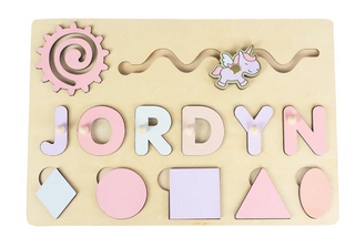  Wooden Name Puzzle for Kids cashymart