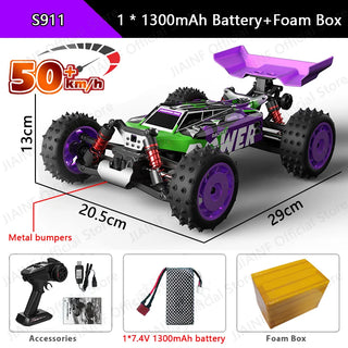  High-Speed S911PRO 1:16 4WD RC Drift Monster Truck cashymart