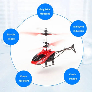  Induction Flying Helicopter Toy cashymart