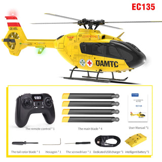  YXZNRC EC135 6CH RC Helicopter cashymart