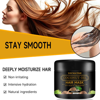  Coconut Oil Hair Mask with Rosemary & Ginger Extracts cashymart