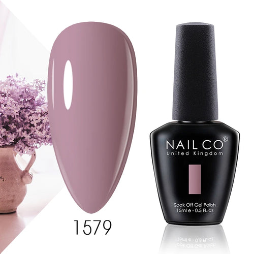 NAILCO 15ml UV Gel Topplack och Baslack Set