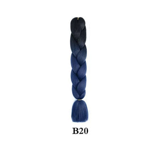  Ombre Jumbo Braiding Hair Extension 24 Inch cashymart