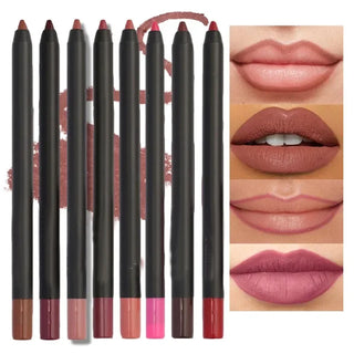  Nude Brown Lip Liner Pencil Matte Waterproof Long Lasting cashymart