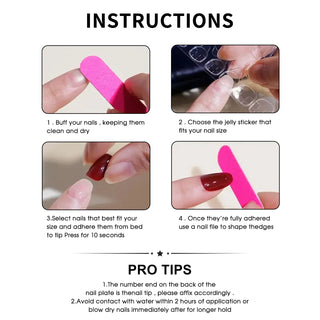  Handmade Blush Gradient Press On Nails 10pcs cashymart