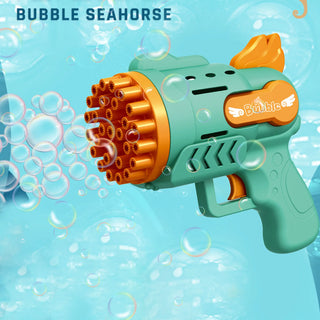  Bubble Gun Rocket 29 Hole Automatic Soap Bubbles Machine cashymart