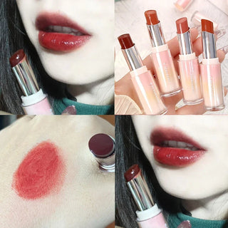  Water Mirror Solid Lip Gloss Lipstick Long Lasting Moisturizing Nude Lip Tint cashymart