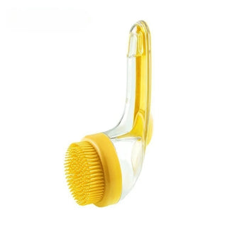 Dog Bath Brush with Shampoo Dispenser