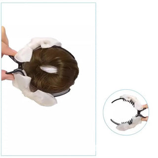  Synthetic Flower Bud Hair Volume Wig Clips cashymart