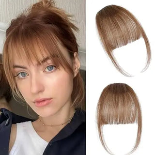  Synthetic Clip In Bangs Extensions Natural Black cashymart