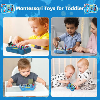  Montessori Sensory Busy Board cashymart