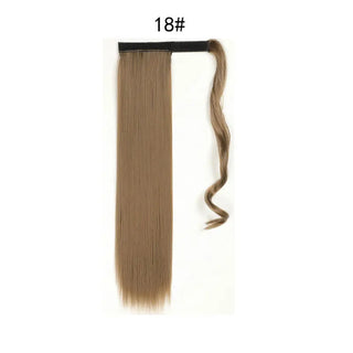 Synthetic Straight Long Ponytail Extensions