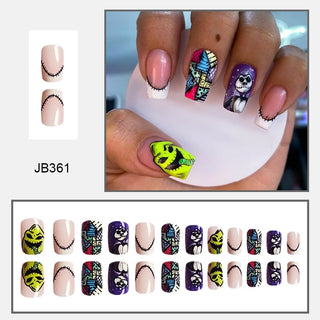  Hauntingly Stylish Purple Bat Stiletto Press-On Nails cashymart