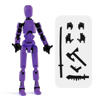  3D Printed Luminous Titan Action Figures cashymart