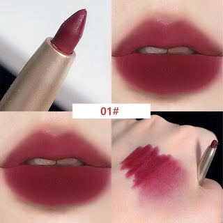  Auto Rotate Red Lip Liner Pencil Long Lasting Korean Makeup cashymart