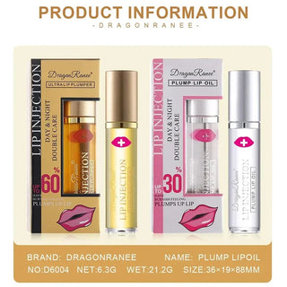  Instant Lip Plumping Essential Oil Gloss Serum Cosmetics cashymart