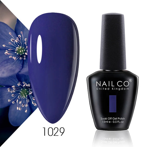 NAILCO 15ml UV Gel Topplack och Baslack Set
