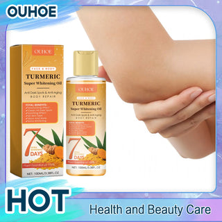 Turmeric Essential Oil Body Massage