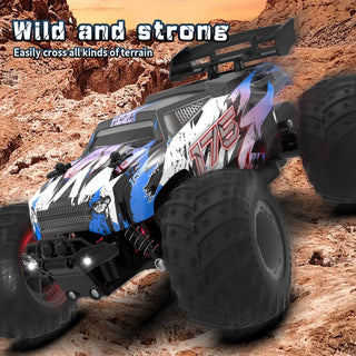  High-Speed Off-Road Remote Control Monster Truck with LED Lights cashymart