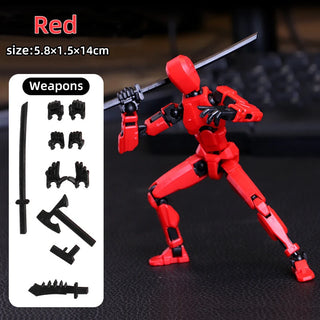  Multi-Jointed 3D Printed Robot Figurines cashymart