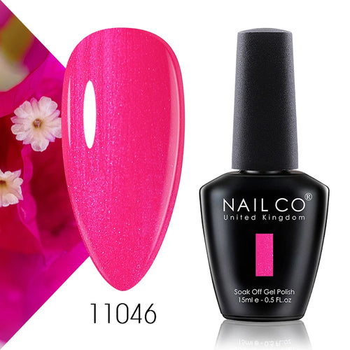 NAILCO 15ml UV Gel Topplack och Baslack Set