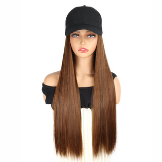  24 Inch Synthetic Long Straight Wig for Women cashymart