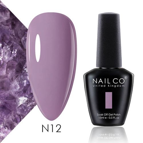 NAILCO 15ml UV Gel Topplack och Baslack Set