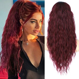  Long Curly Wavy Ponytail Hair Extension cashymart