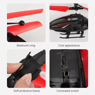  Gesture-Controlled Mini RC Helicopter cashymart