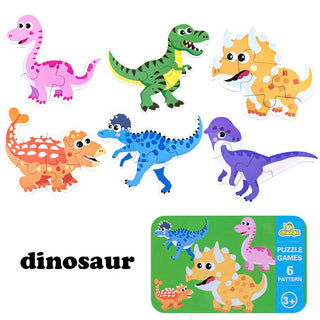  Wooden Animal Puzzle Set cashymart