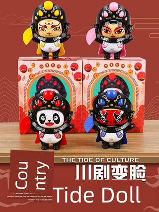 Transforming Panda Doll