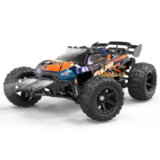  High-Speed 1:14 Brushless RC Off-Road Car with LED Lights & Waterproof Design cashymart