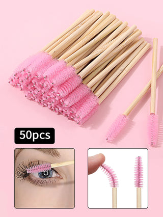  50Pcs Eyelash Extension Brush Applicators cashymart