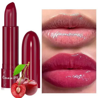  6Color Waterproof Fruit Color Tinted Shine Lip Balm Care cashymart