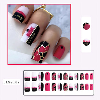  Floral Nail Art Press-Ons cashymart