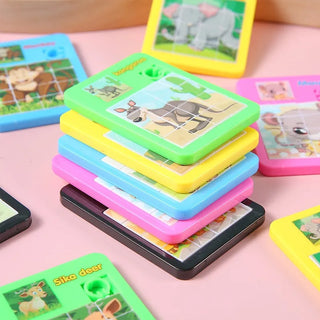  Cartoon Animal Sliding Puzzle Set cashymart