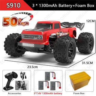  High-Speed 1:16 S909/S910 4WD RC Drift Monster Truck - 50KM/H Fun cashymart