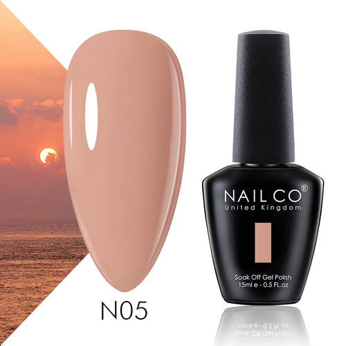 NAILCO 15ml UV Gel Topplack och Baslack Set