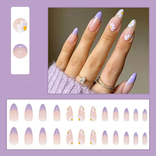  Glamorous Easy Press-On Nail Set cashymart