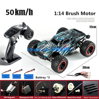  High-Speed 1:14 Metal RC Drift Car - Waterproof & All-Terrain Fun cashymart