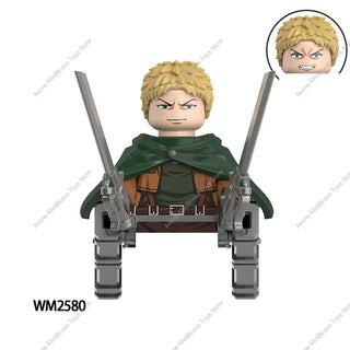  Attack on Titan Mini-Figures Building Blocks Toy Set cashymart