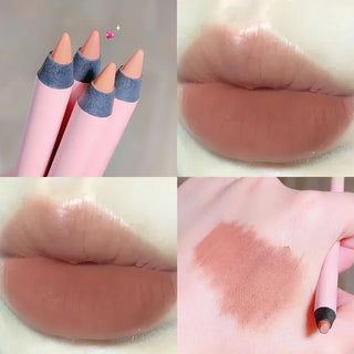  Matte Pink Lip Liner Pen Smooth Lip Contouring Makeup cashymart