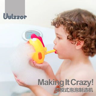  Hot Selling Toys Mouth Blowing Water Play Outdoor Bubble Making Machine cashymart