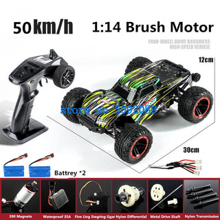  High-Speed 1:14 Metal RC Drift Car - Waterproof & All-Terrain Fun cashymart