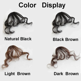  Sunslymei Curly Clip In Bangs Extension cashymart